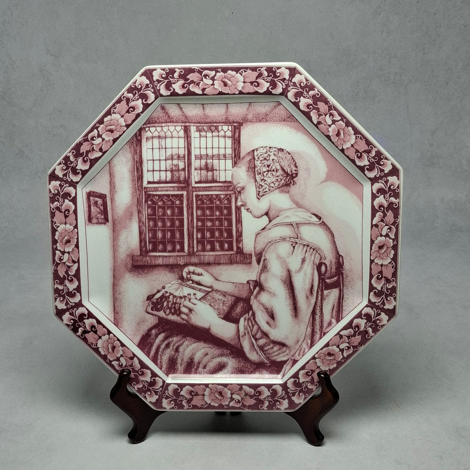 Delft Holland The Lace Maker Old Masters Limited Collector’s Plate