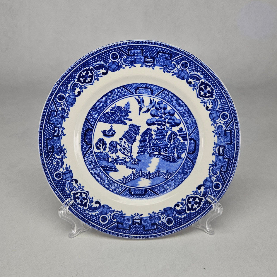 Alfred Meakin Old Willow Blue and White Side Plate