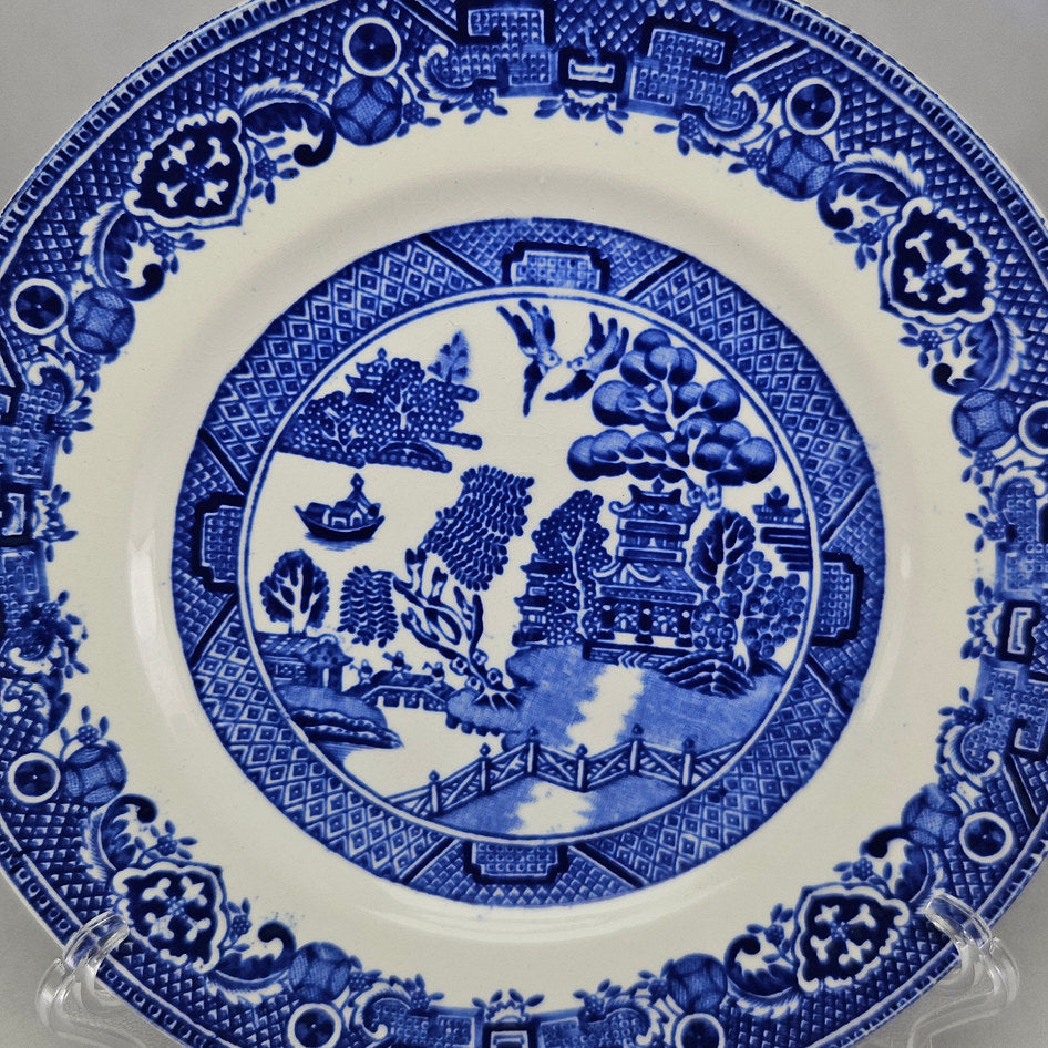 Alfred Meakin Old Willow Blue and White Side Plate