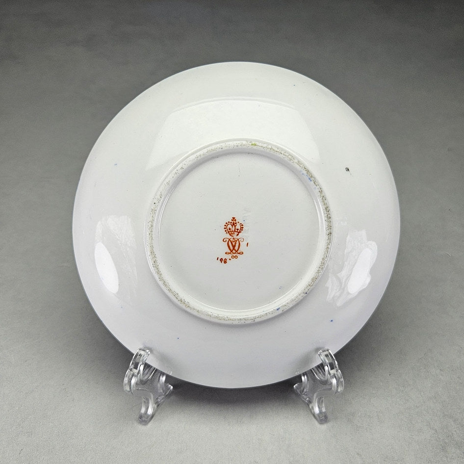 Derby Crown Imari side plate showing further pattern and surface details