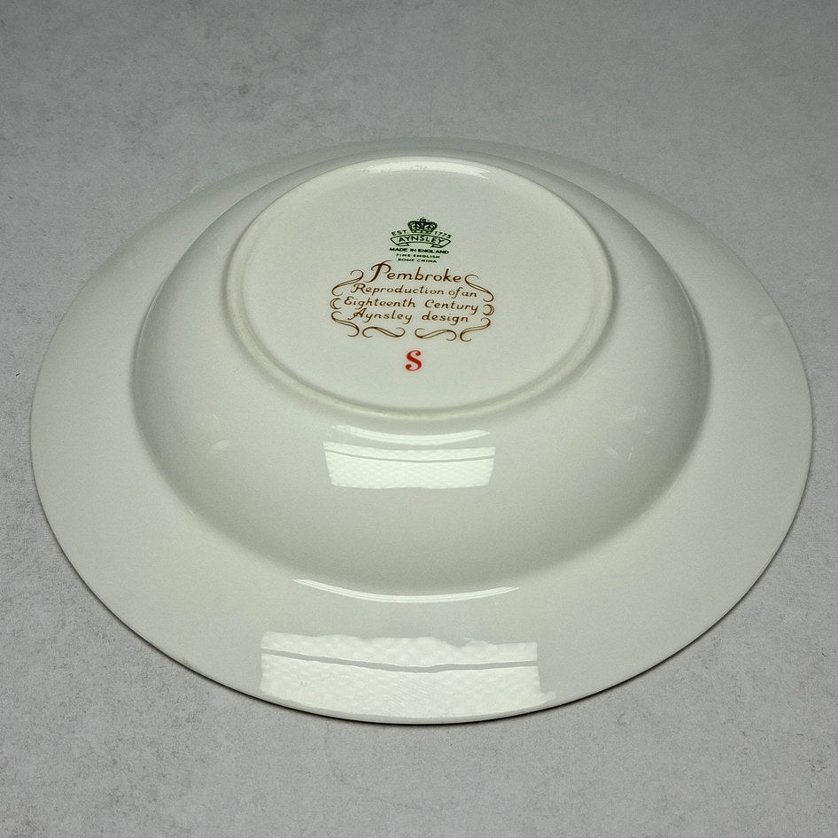 Aynsley Pembroke Fine Bone China Soup Plate
