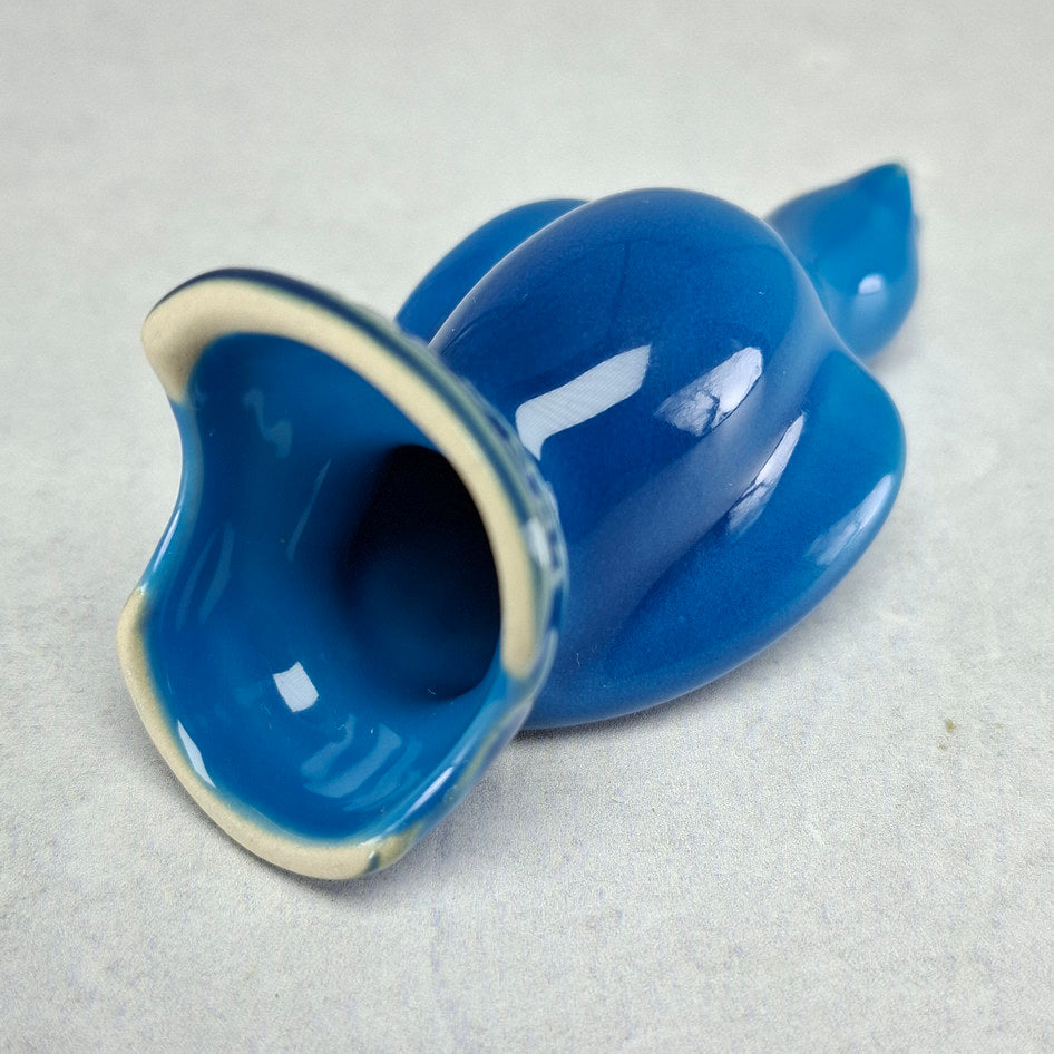 Blue Le Creuset Ceramic Pie Bird