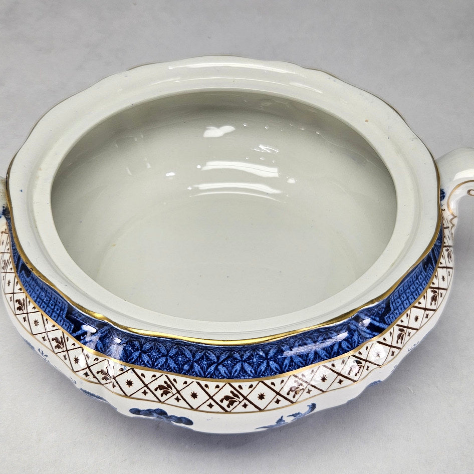 Booths Real Old Willow A8025 Covered Vegetable Tureen, view 4