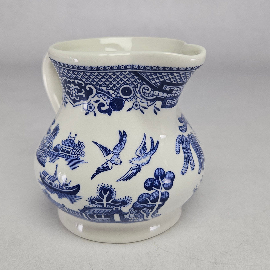 Churchill Blue Willow Ceramic Milk Jug