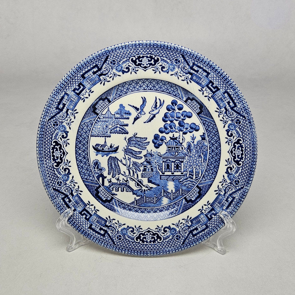 Churchill Blue Willow Ceramic Side Plate