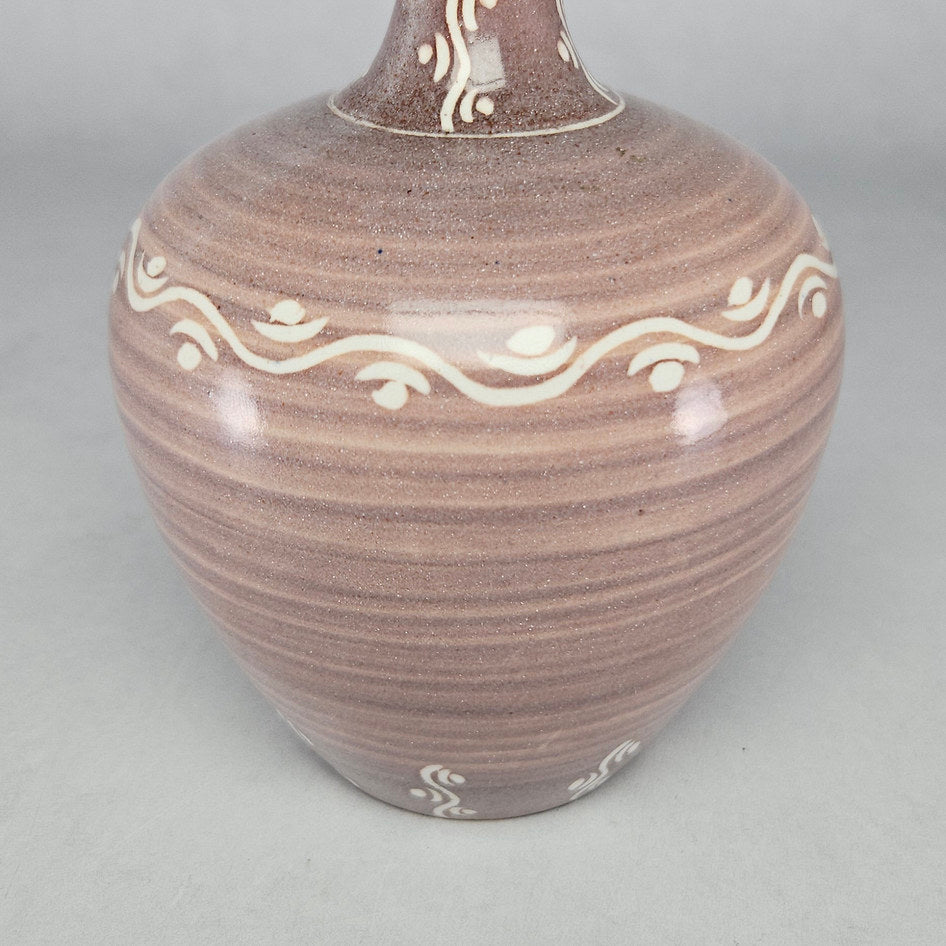 Clayburn Staffordshire Mottled Brown Studio Pottery Vase