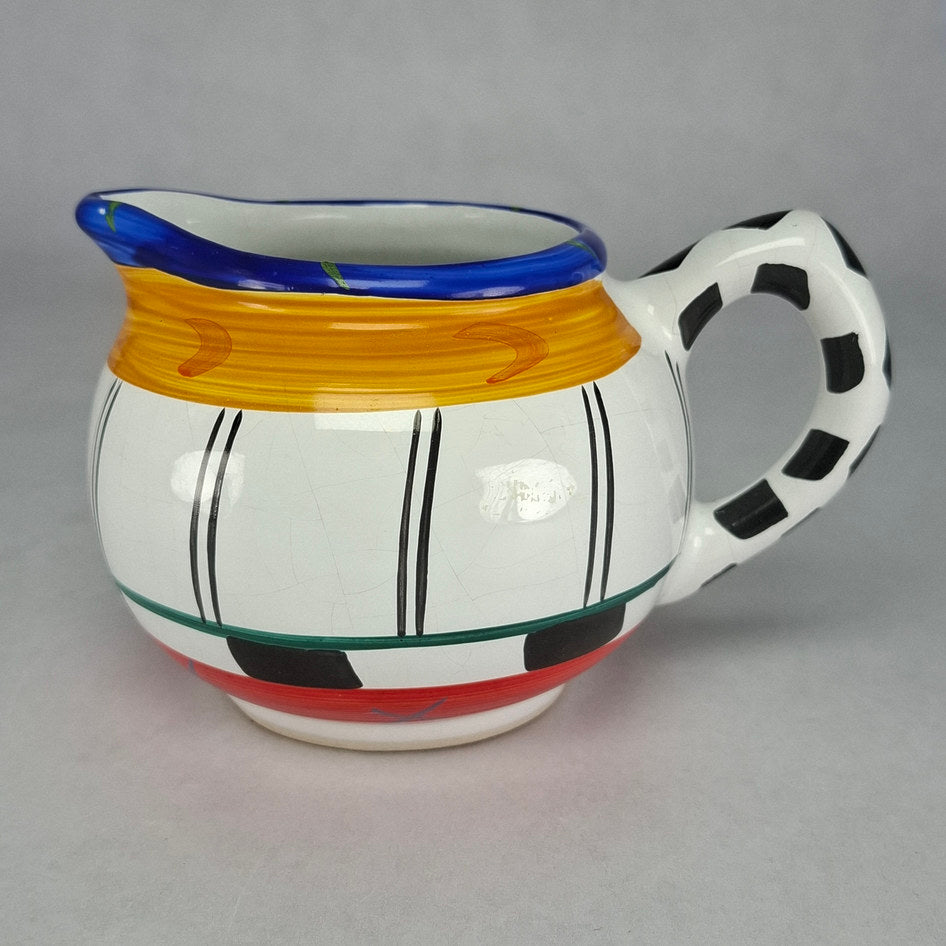 Clementina Van Der Walt Colourful Ceramic Milk Jug