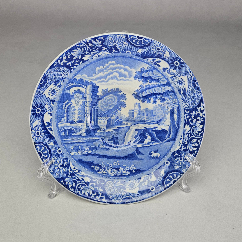 Copeland Spode’s Italian Blue and White Tea Cup and Saucer