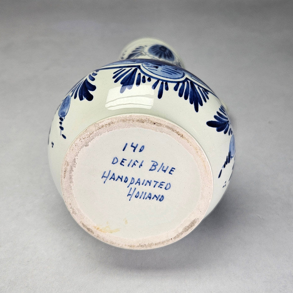 Delft Blue Hand-Painted Windmill Ewer, product view 6