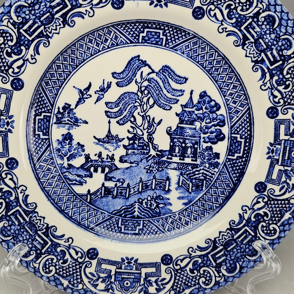 Delft Blue Holland Willow-Style Side Plate