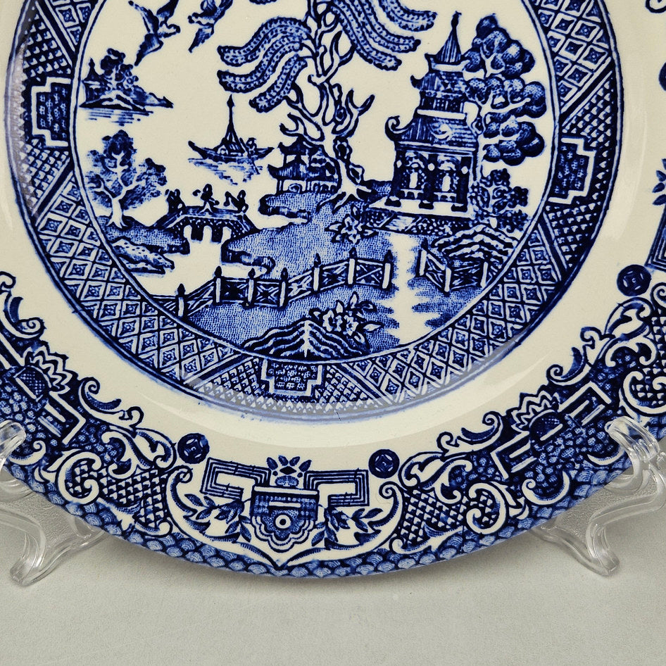 Delft Blue Holland Willow-Style Side Plate