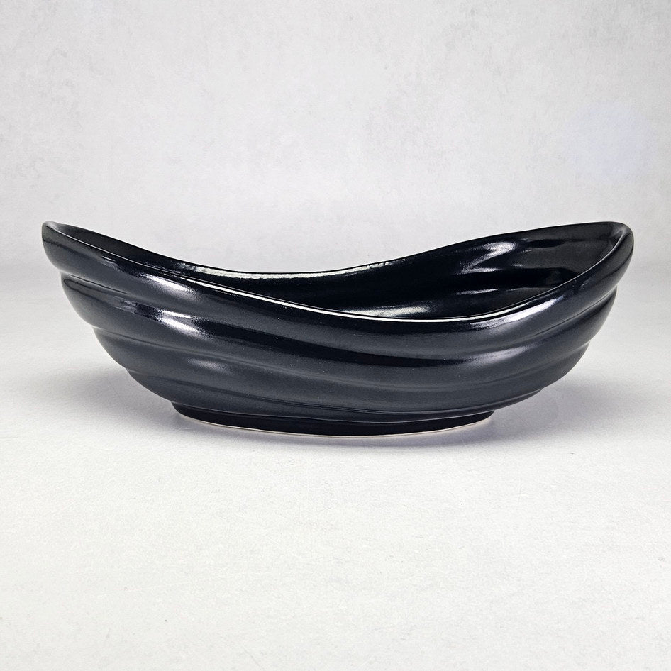 Drostdy Ware 241 Black Boat Shaped Bowl