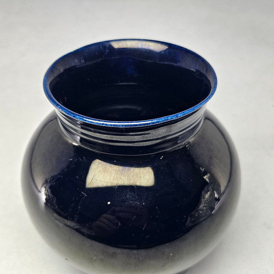 Drostdy Ware Dark Cobalt Blue Rounded Vase