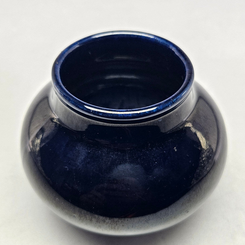 Drostdy Ware Dark Cobalt Blue Squat Vase, view 2