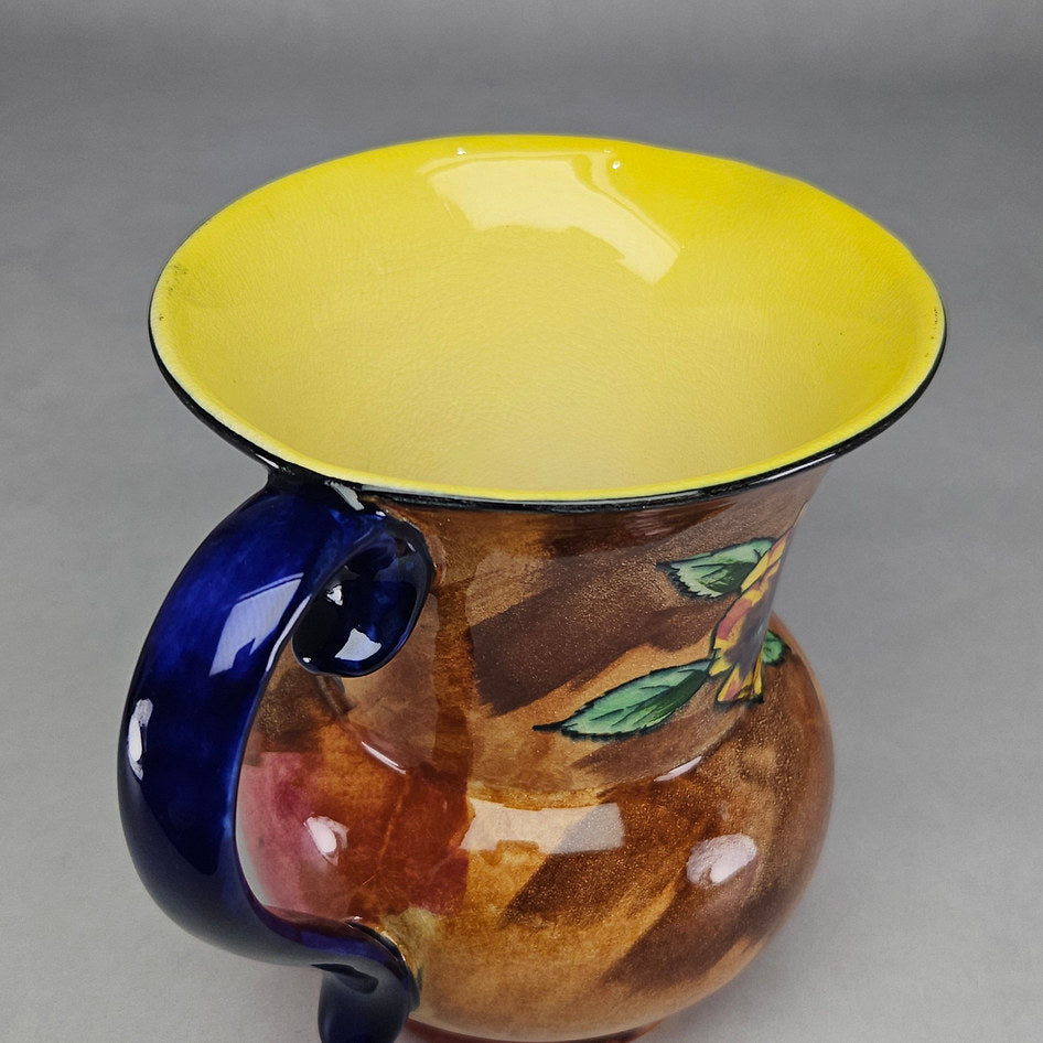 H&K Tunstall Viola Hand-Painted Floral Jug