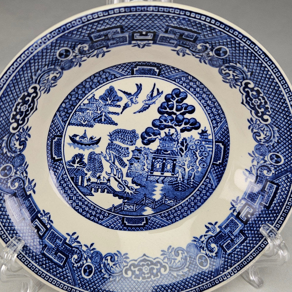 Johnson Brothers Willow Blue and White Ironstone Side Plate