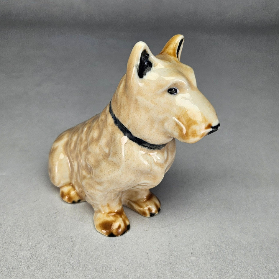 Joy China Tan Seated Scottie Dog Figurine G130