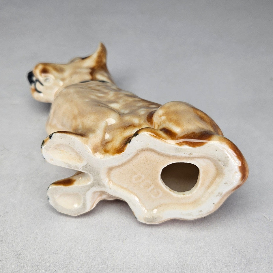 Joy China Tan Seated Scottie Dog Figurine G130