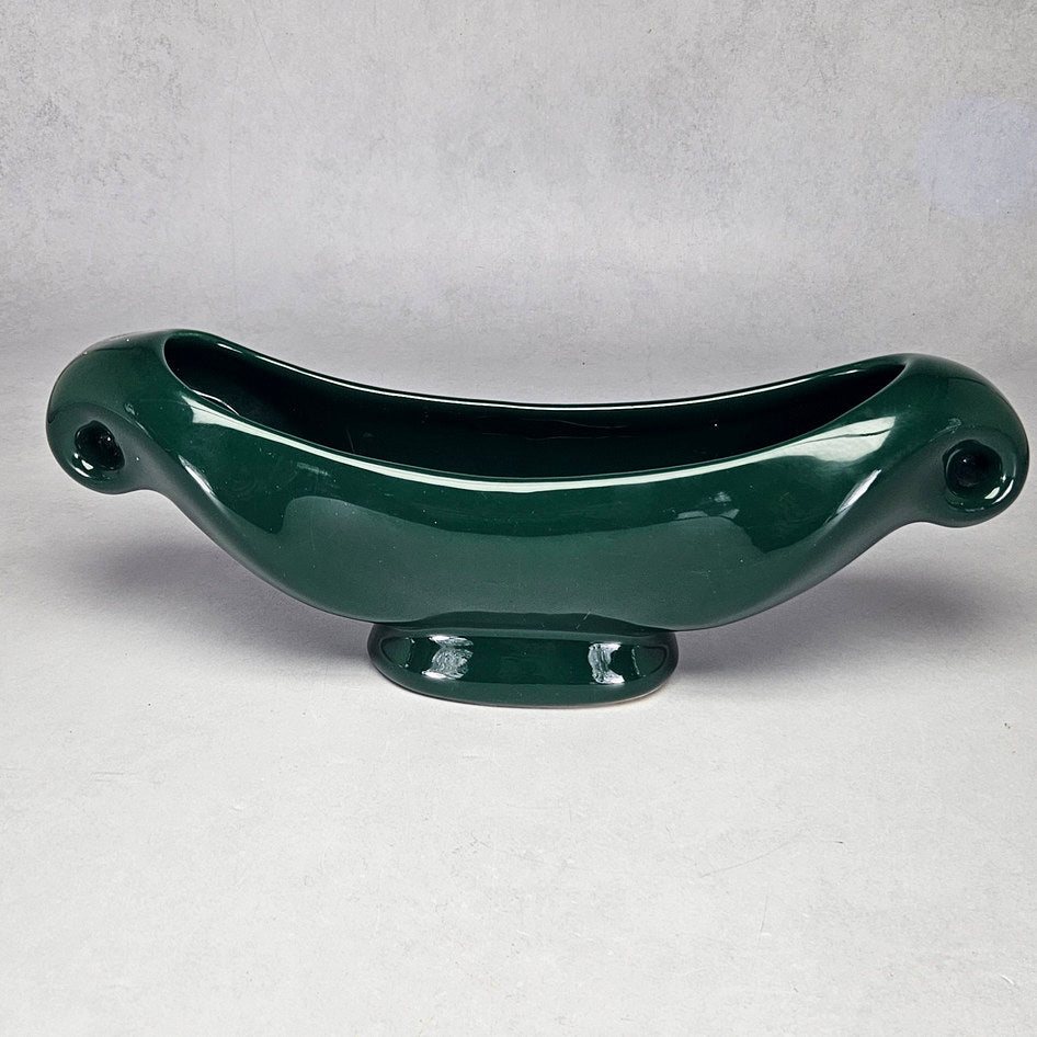 Lucia Ware 5803 Dark Green Ceramic Mantel Vase, view 1
