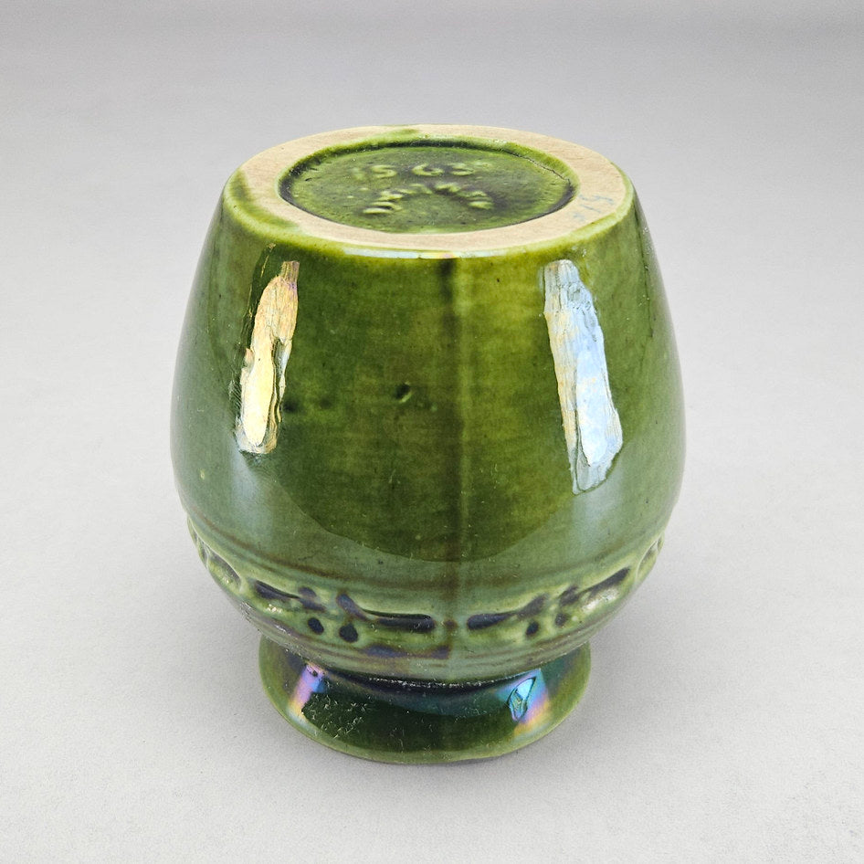 Lucia Ware Green Lustre Glazed Ceramic Vase Style 1563
