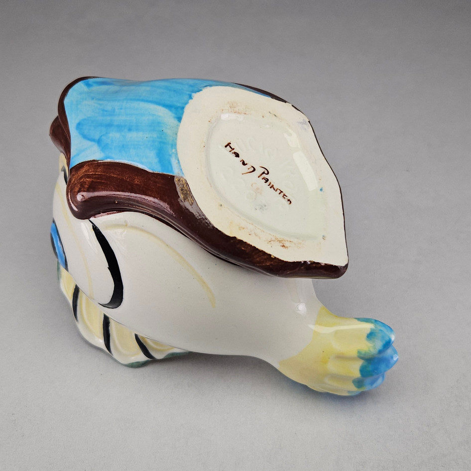 Lucia Ware Hand-Painted Ceramic Fish Planter Vase Style 2202