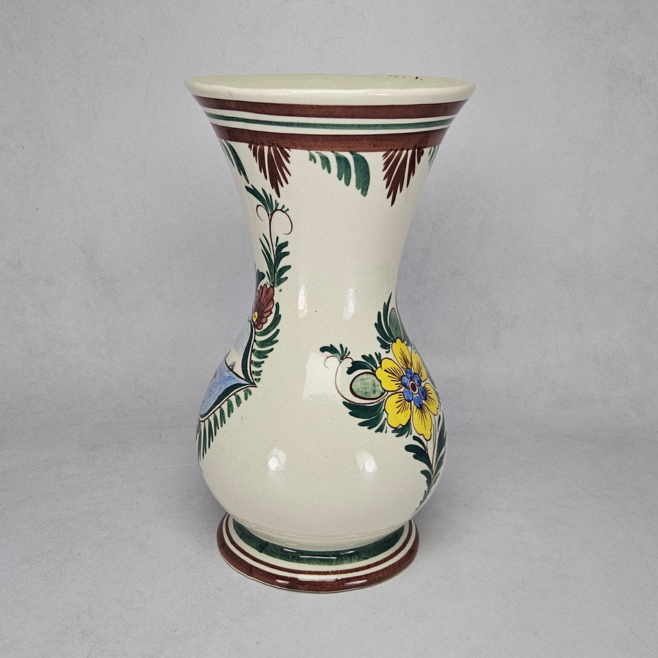 Lucia Ware Hand-Painted Sailing Boat Ceramic Vase