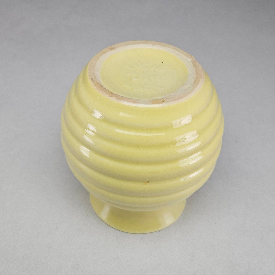 Lucia Ware Pastel Yellow Beehive Ceramic Vase Style 2011