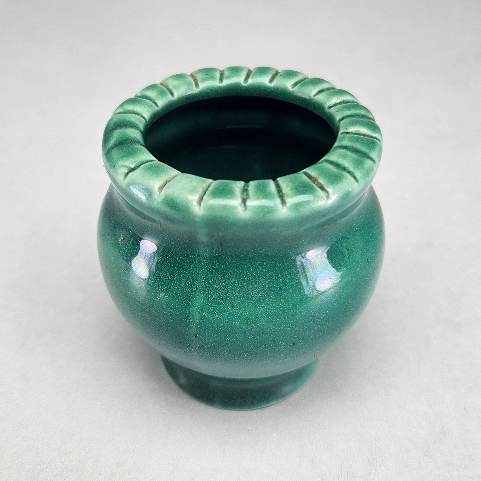 Lucia Ware-Style Green Glazed Miniature Vase, view 2