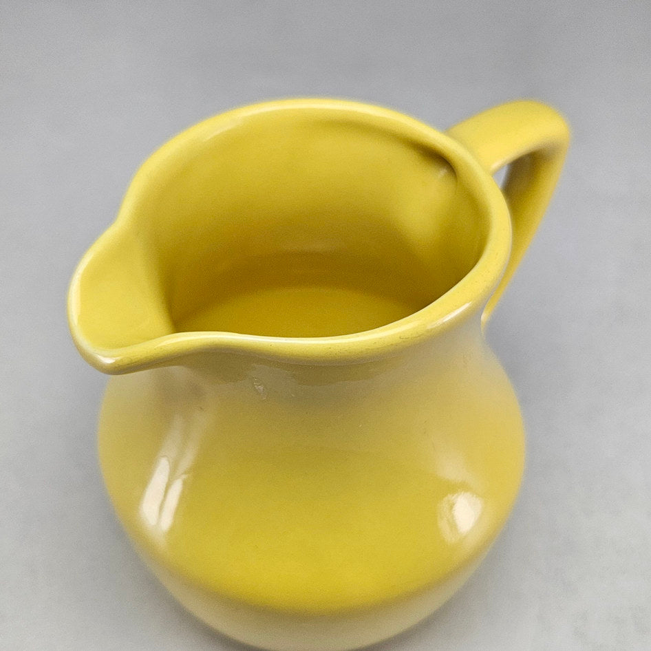 Lucia Ware-Style Yellow Ceramic Cream Jug, view 4