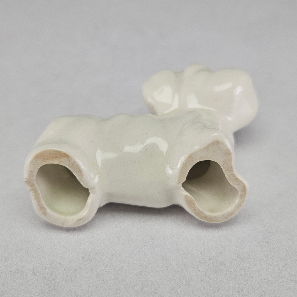 Lucia Ware White Ceramic Scottish Terrier Dog Figurine