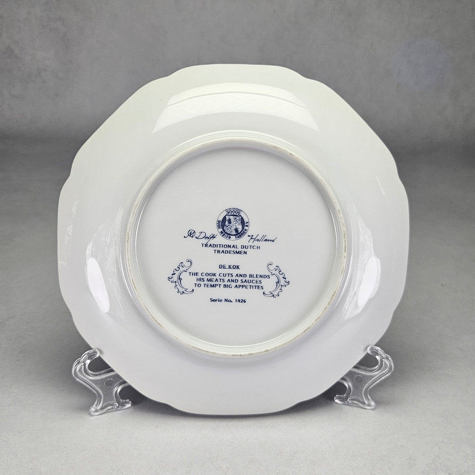 Oude Molen De Kok Traditional Dutch Tradesmen Plate, product view 5