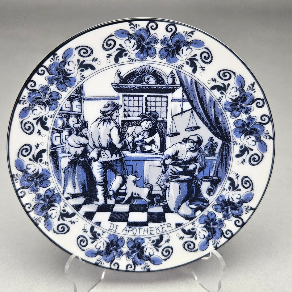 Oude Molen Fabriek De Apotheker Delft Blue Small Plate, product view 2