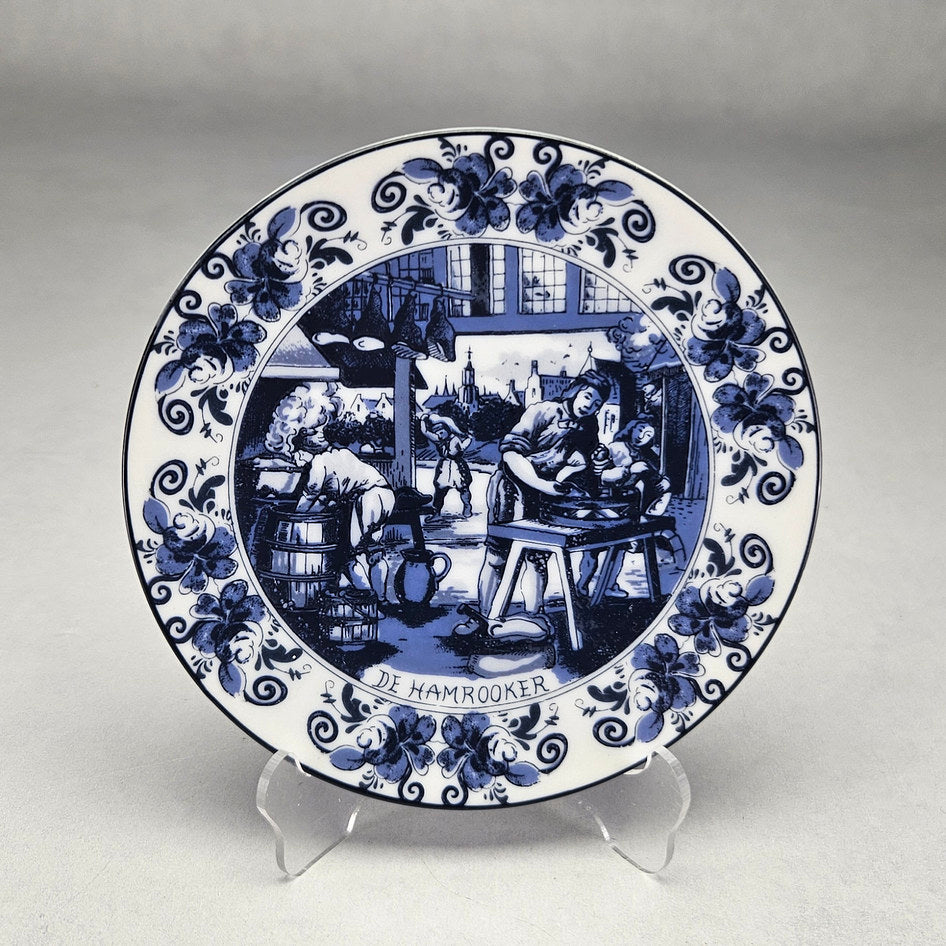 Oude Molen Fabriek De Hamrooker Delft Blue Small Plate, product view 1
