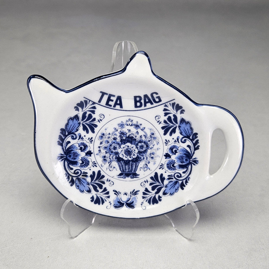 Oude Molen Fabriek Delfts Blauw Tea Bag Rest, product view 1