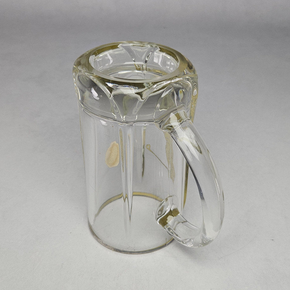 Roden Sterling Silver Overlay Golfer Glass Beer Mug c.1955