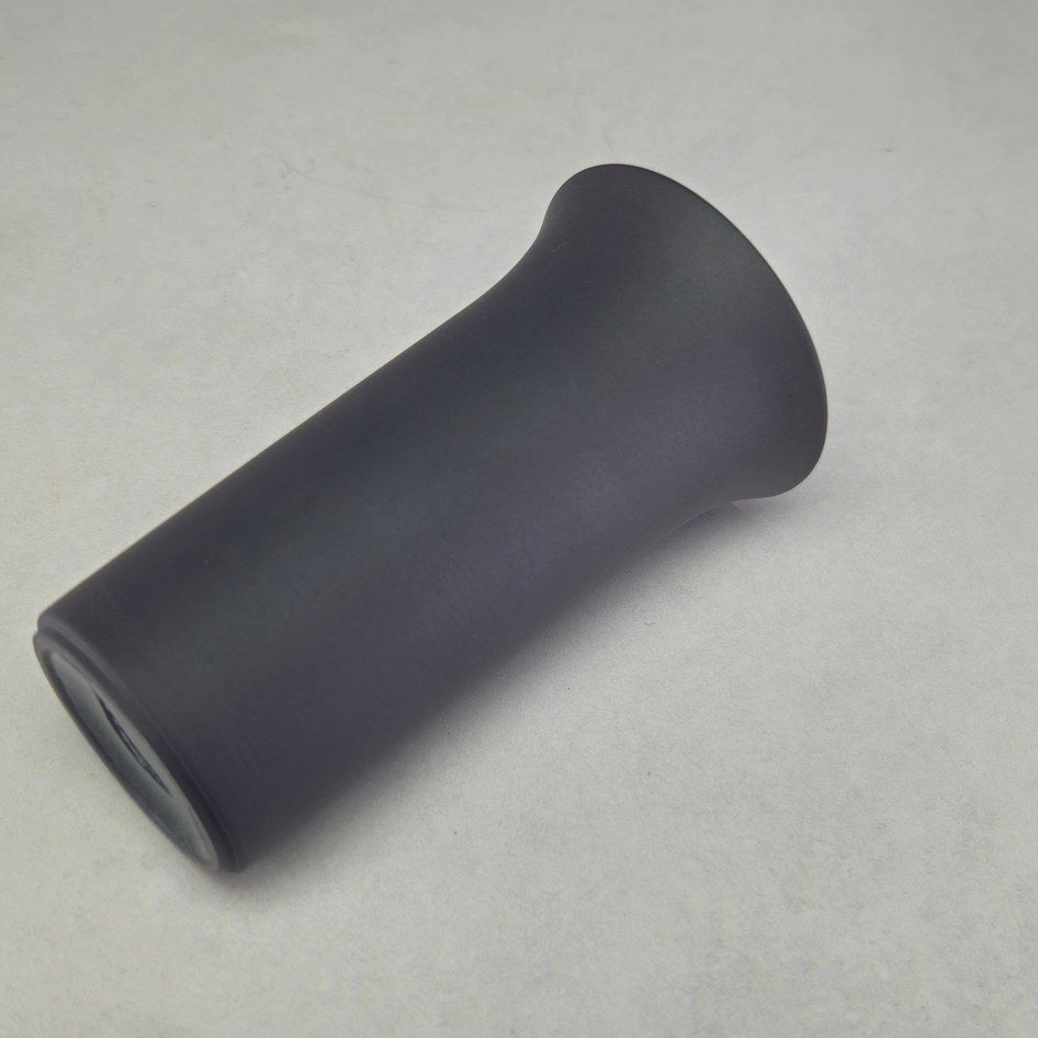 Rosenthal Porcelain Noire Pair of Matte Black Cylindrical Vases
