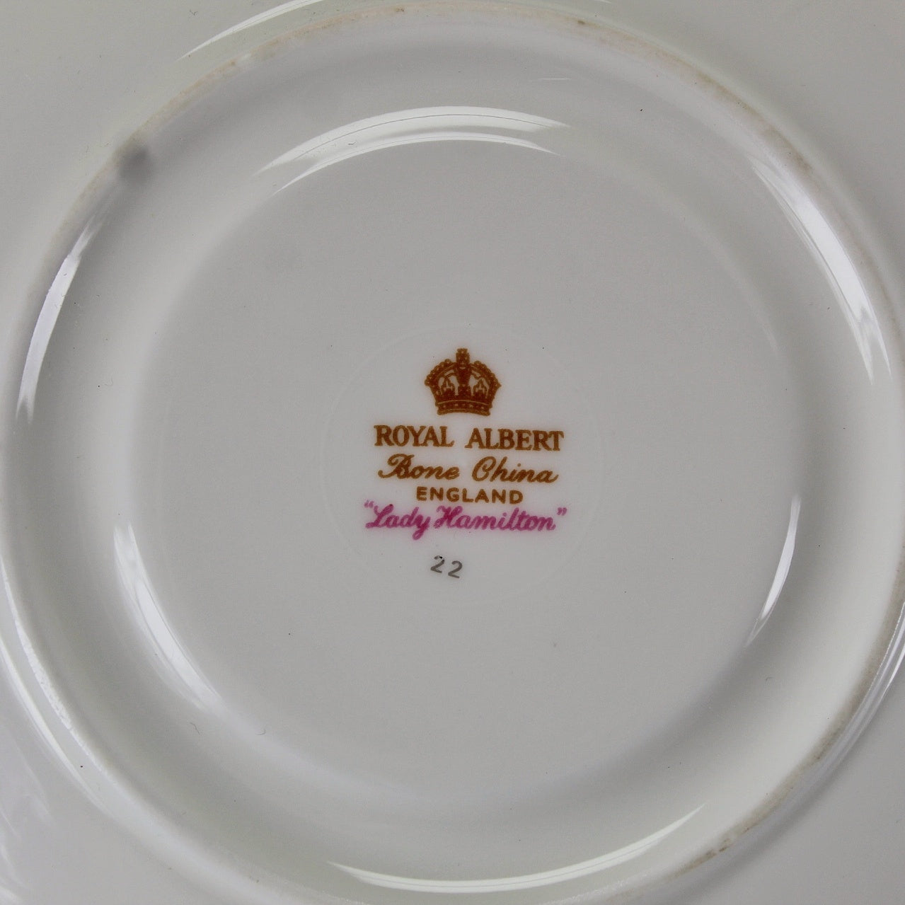 Royal Albert Lady Hamilton Charger Plate
