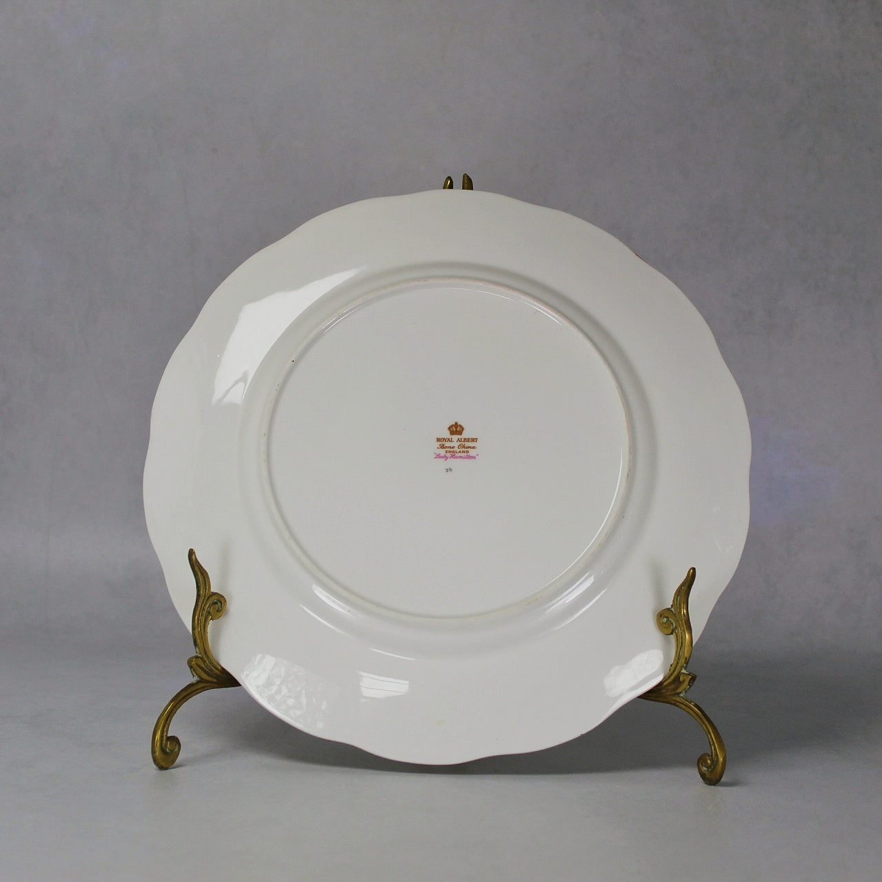 Royal Albert Lady Hamilton Soup Coupe with Matching Plate