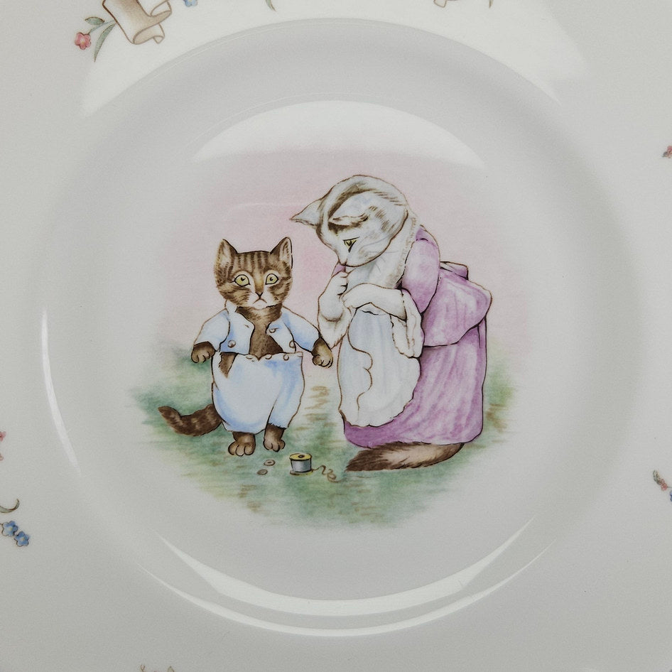 Royal Albert The World of Beatrix Potter Tom Kitten Bone China Plate