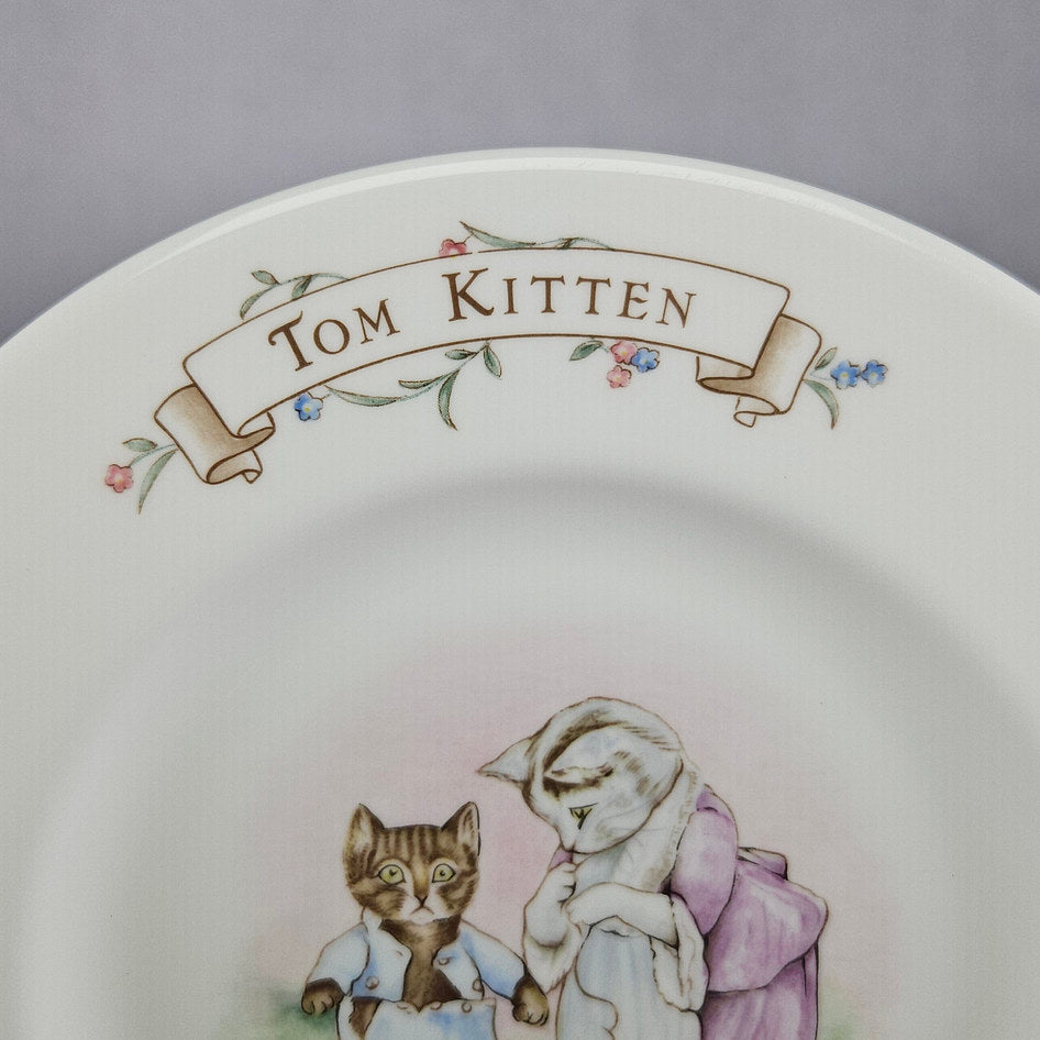 Royal Albert The World of Beatrix Potter Tom Kitten Bone China Plate