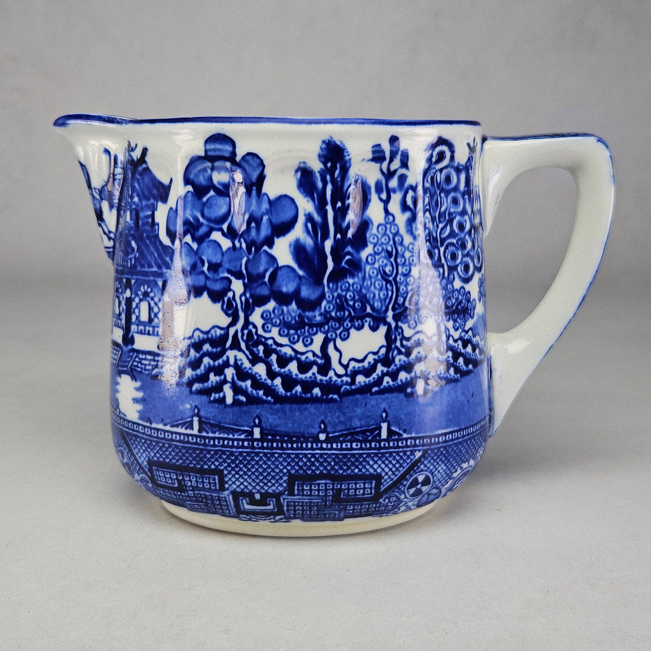Royal Doulton Blue Willow Ceramic Milk Jug