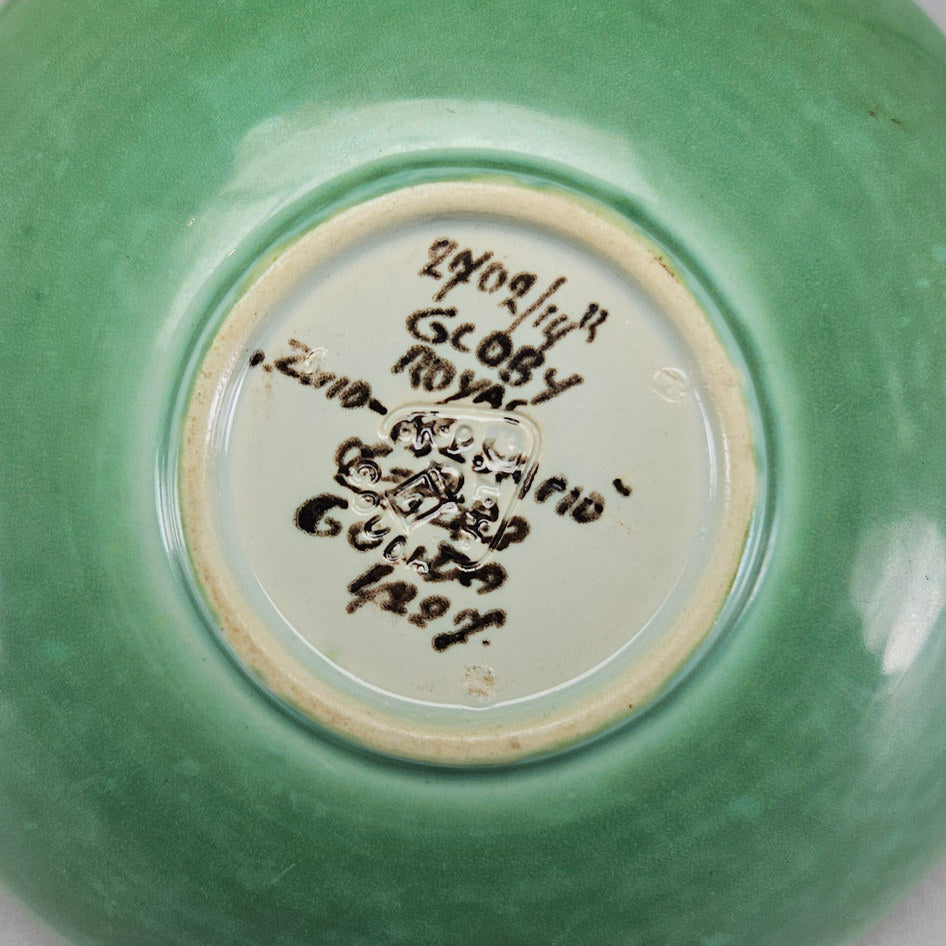 Royal Zuid-Holland PZH Gouda Floral Ceramic Basket Dish