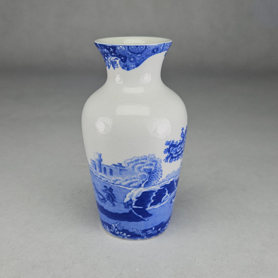 Spode Blue Italian Porcelain Vase