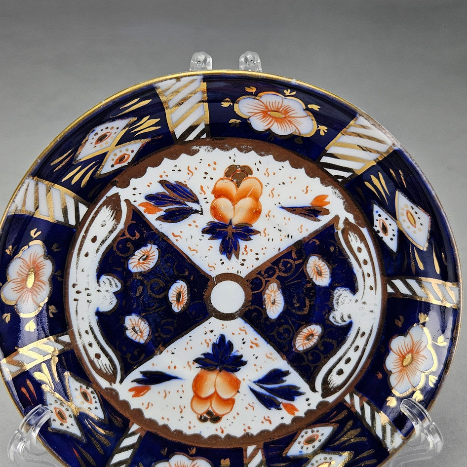 Taylor and Kent Imari tea saucer with visible decorative details