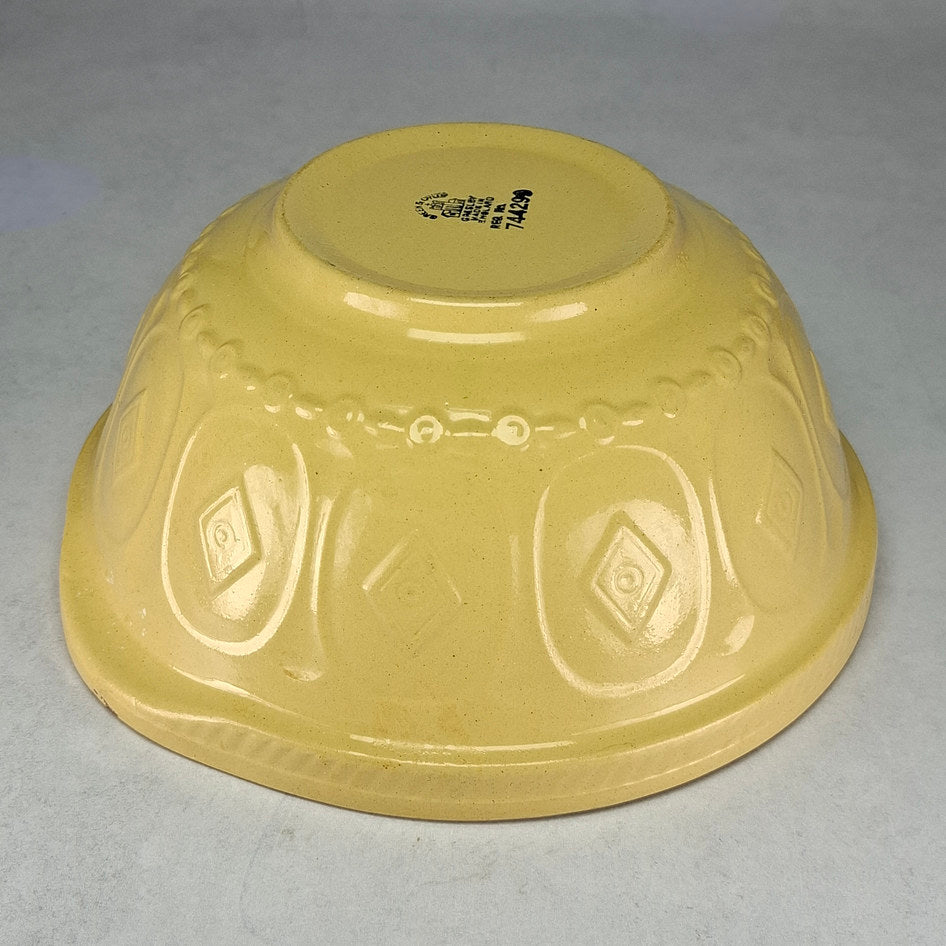 T.G. Green Yellow Ware Gripstand Mixing Bowl — 25cm