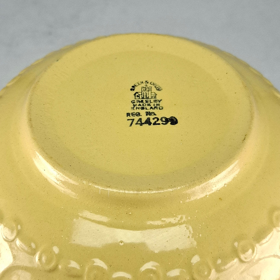 T.G. Green Yellow Ware Gripstand Mixing Bowl — 25cm