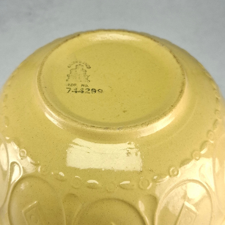 T.G. Green Yellow Ware Gripstand Mixing Bowl - 22.5 cm