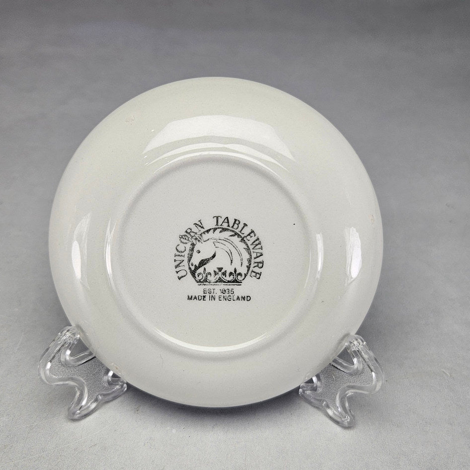Unicorn Tableware Windsor Castle Blue and White Small Dish, view 4