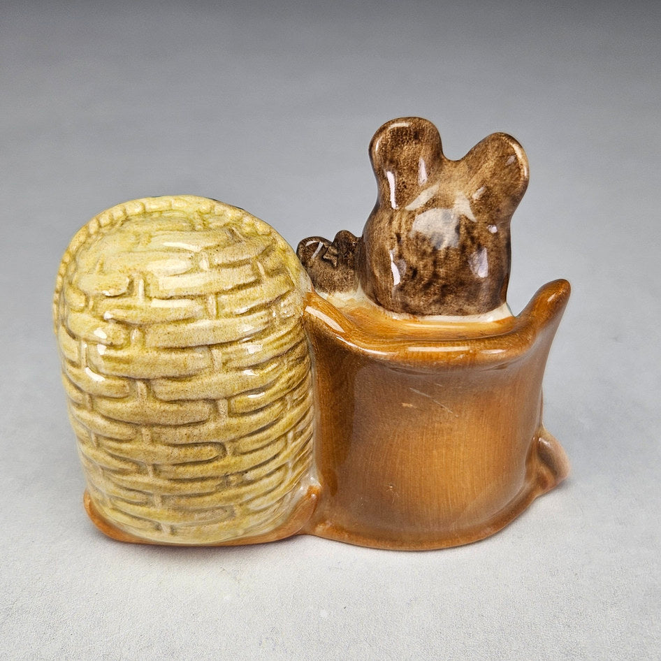 Beswick Hunca Munca with Cradle figurine, ceramic product view 3