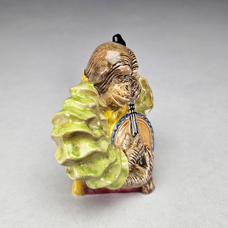 Beswick monkey playing banjo figurine, ceramic product view 2